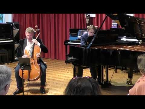 Preview image for the video "Brahms: Cello Sonata No. 2, Op. 99 - Adagio affettuoso (Rummel/Stroissnig LIVE)".